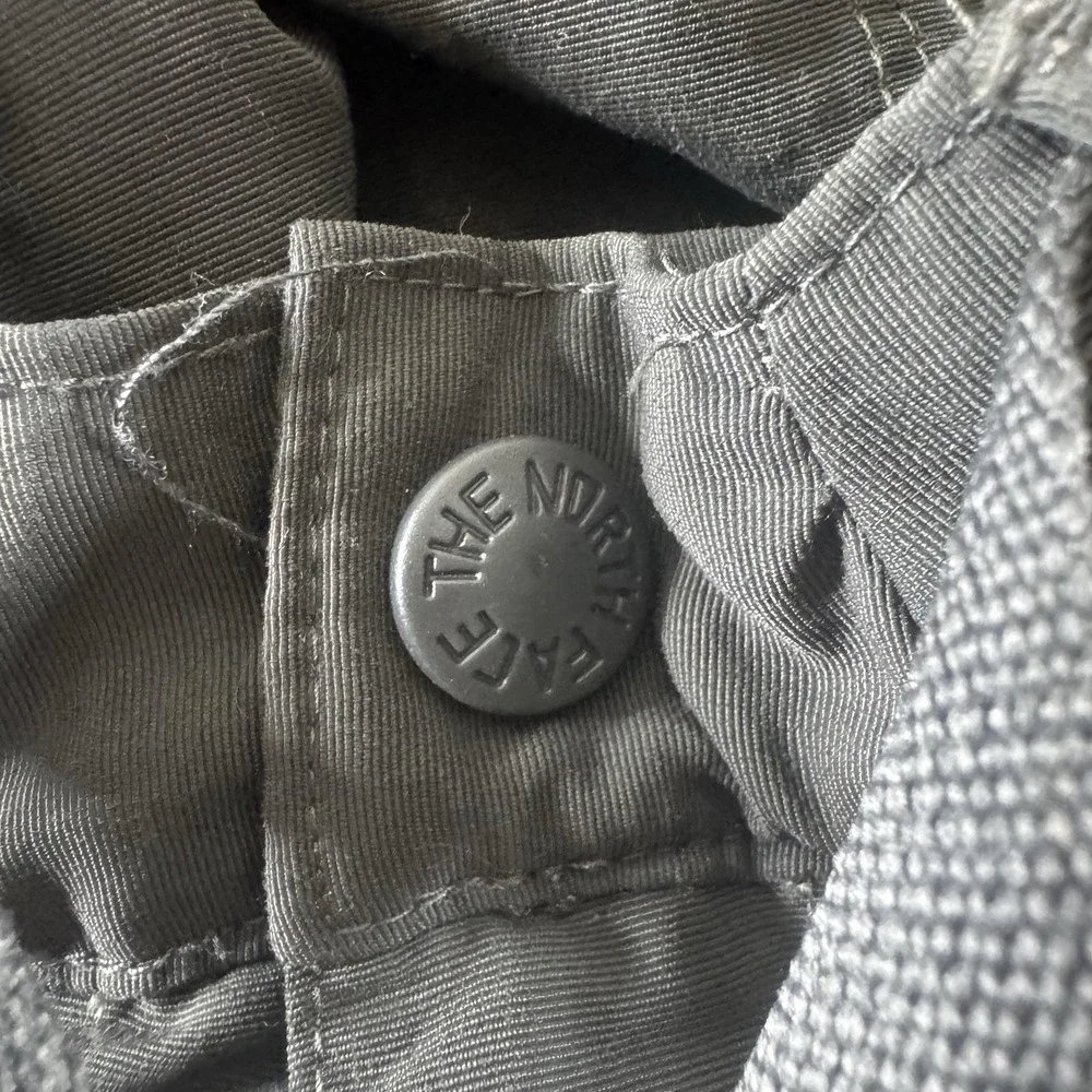 The North Face Pants Mens 32x30 Gray Cargo Microfiber Belted Outdoor Hiking